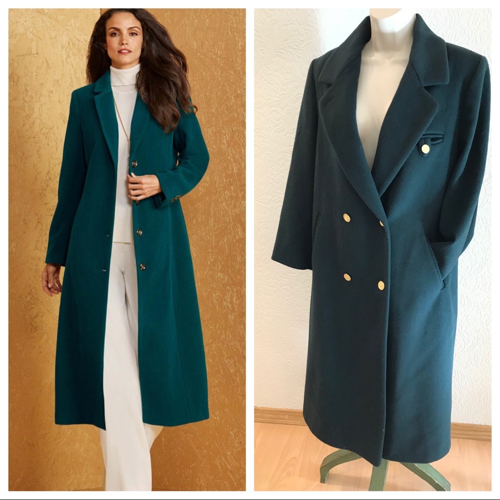 Pure Wool Long Coat Lined
